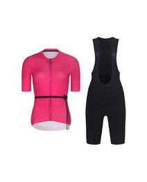 RIVANELLE maillot corto y pantalón corto - LOVELY - negro/rosa